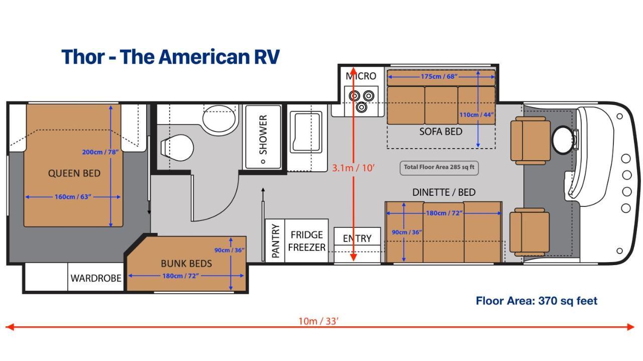 Luxury American Rv With Hot Tub *